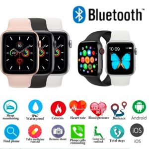 Bluetooth Smart Watch Compatible with  Apple & Android