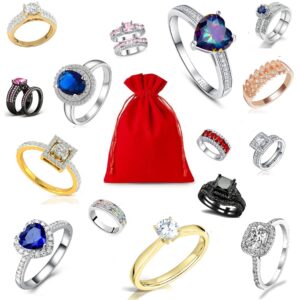 COUNTDOWN TO VALENTINE’S DAY – 14 MYSTERY RINGS POUCHES