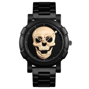 Men’s Skull Dial Watch