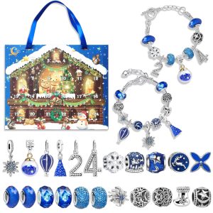 Magical Blue Christmas Charms Advent Calendar